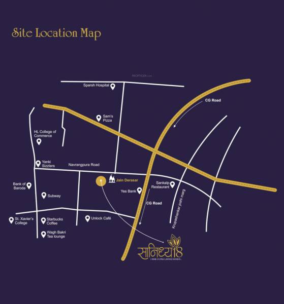  sanidhya-18 Location Plan