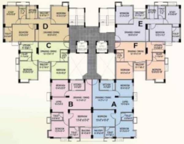  urban-heights Block 1,3,4,5,6 Cluster Plan