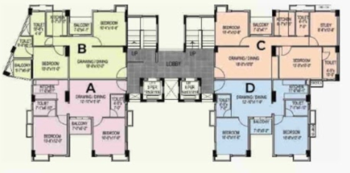  urban heights Block 2 Cluster Plan