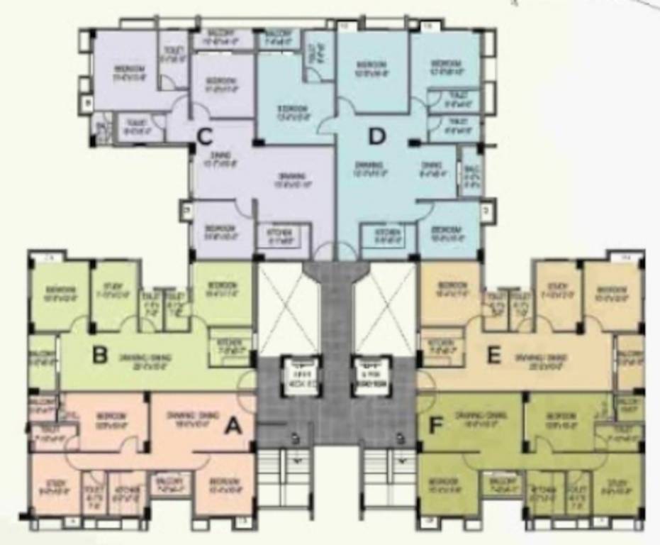  urban heights Block 7 Cluster Plan