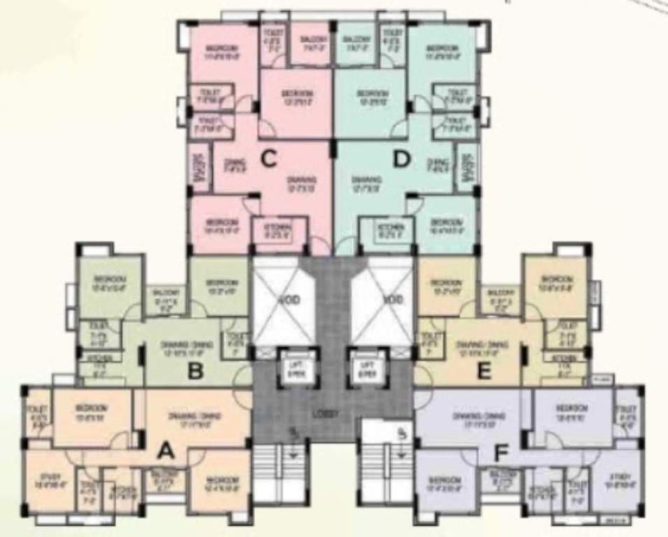  urban heights Block 8,9,10,11,12,13 Cluster Plan