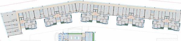  skylights Block A,B,C,D,E Cluster Plan for 1st Floor