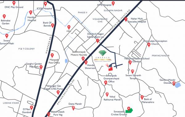  emerald Location Plan