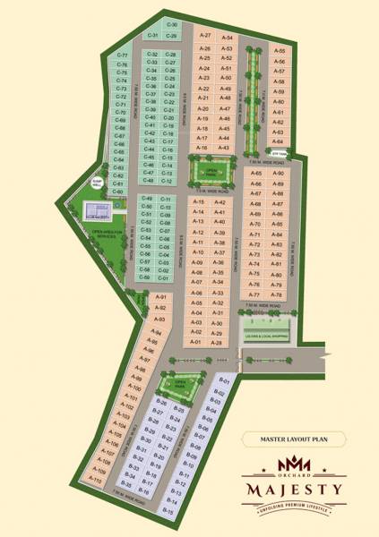  orchard-majesty Layout Plan