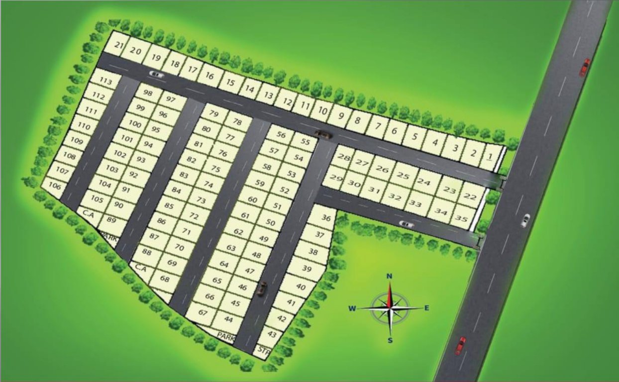  natures nest Layout Plan
