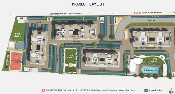  elan-west-iii Layout Plan