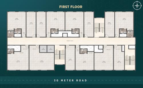  mangeshi-era Mangeshi Era Cluster Plan for 1st Floor