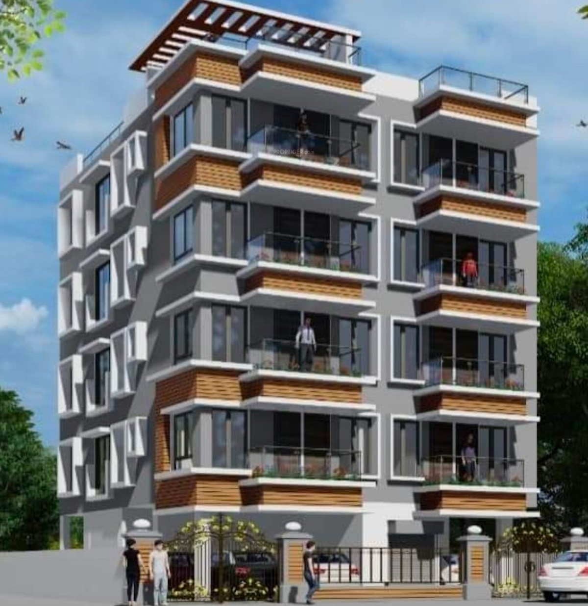 1250 sq ft 3 BHK 3T Apartment for Sale in MIG Cooperative New Town Kolkata