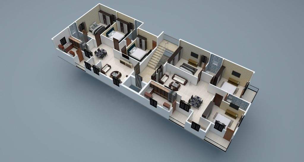 garden green apartment Garden Green Apartment Cluster Plan