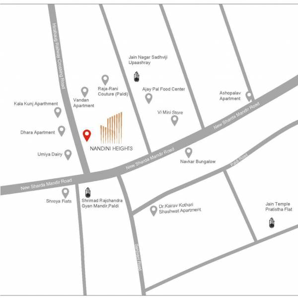  nandini-heights Location Plan