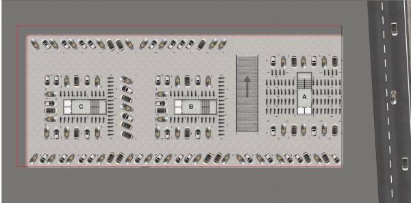  antriksh-heights Building A, B, C Cluster Plan For Basement