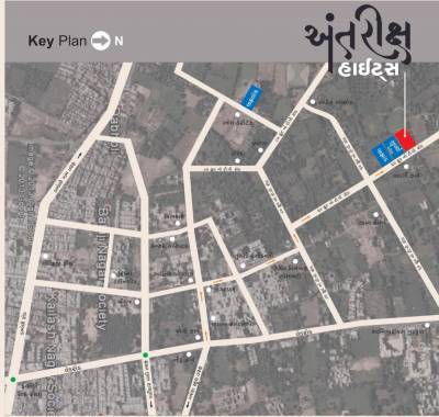  antriksh-heights Location Plan