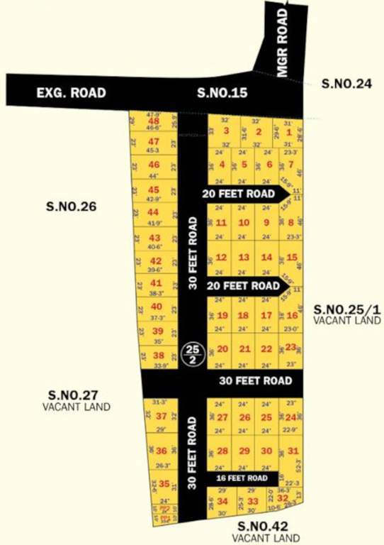  unicon avenue Layout Plan
