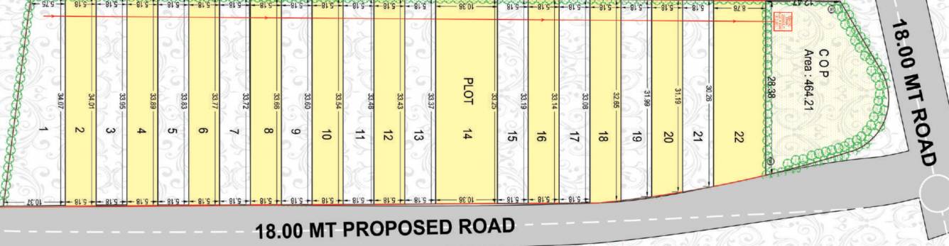  krishna park Layout Plan