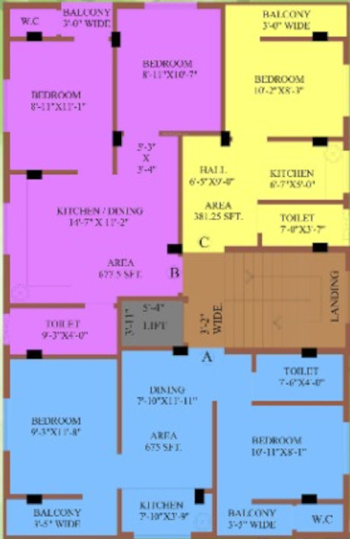  home-56 C Cluster Plan