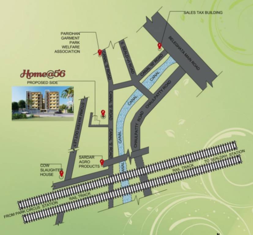  home at 56 Location Plan