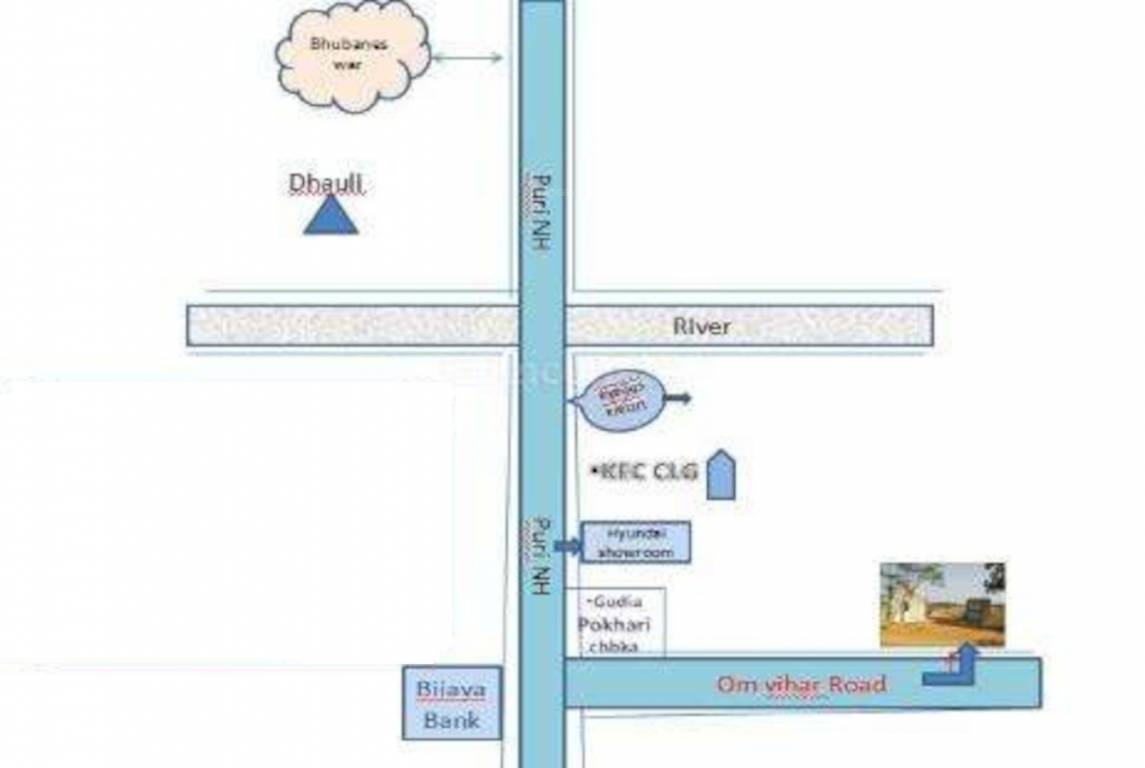  om vihar Location Plan