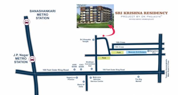  sri-krishna-residency Location Plan