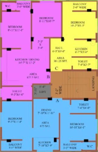  z-n-g-residency Z N G Residency Cluster Plan For Typical
