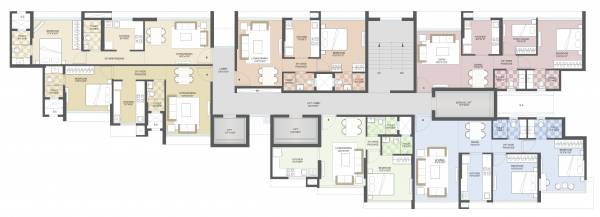  avenue-15 Avenue 15 Cluster Plan For Typical Floor