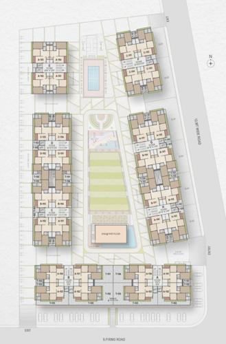  parisar Block A, Block B, Block C, Block D, Block E, Block F Block G And Block H Cluster Plan for 1st Floor