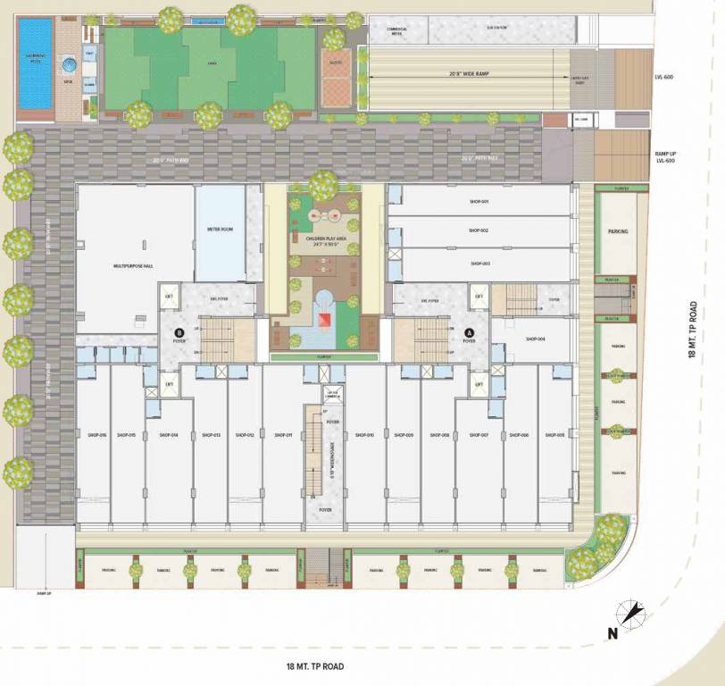  the august Layout Plan