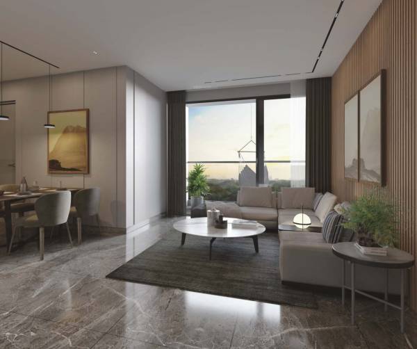  the-august Living Area