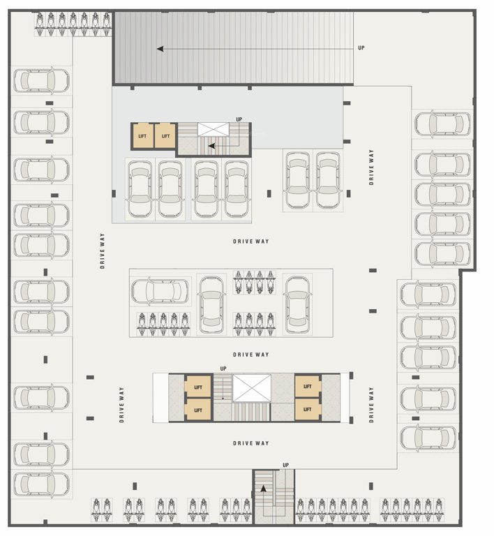  52 A, B, C Cluster Plan For Basement