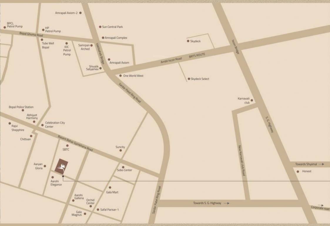  exotica Location Plan