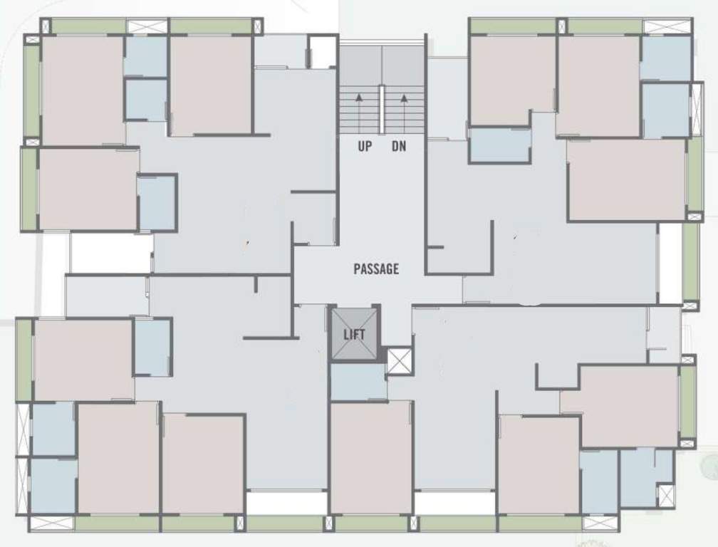  shreeram apartment Shreeram Apartment Cluster Plan