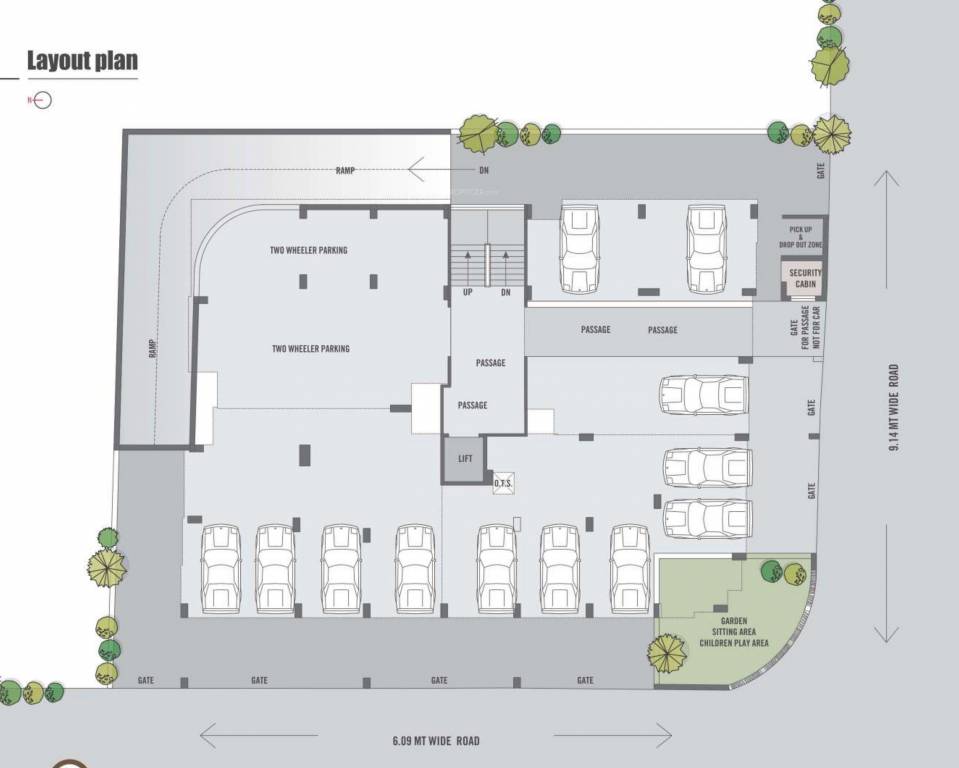  shreeram apartment Layout Plan