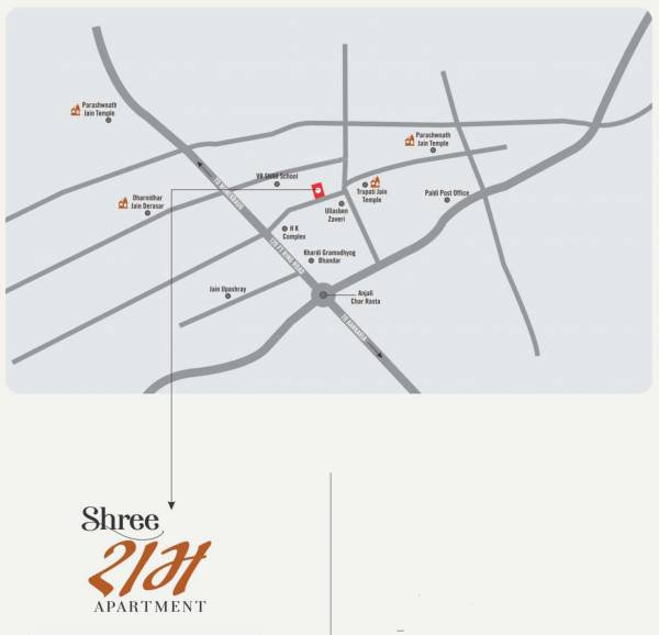  shreeram-apartment Location Plan