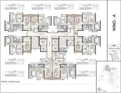  uptown-urbania La Familia Wing B Cluster Plan