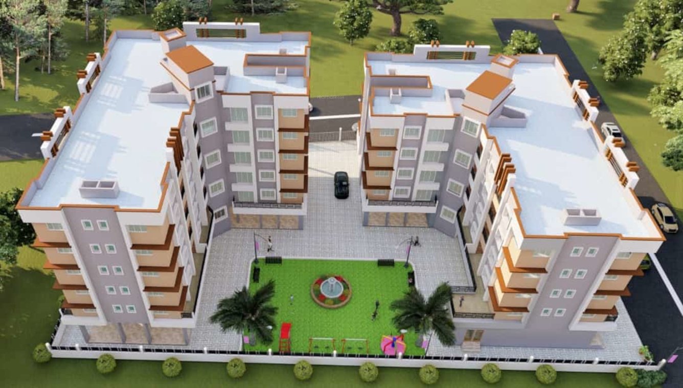 nistha apartment Elevation