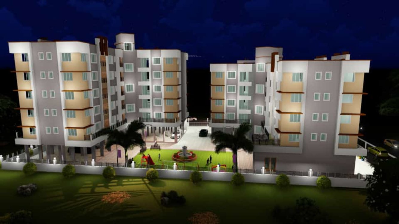 nistha apartment Elevation