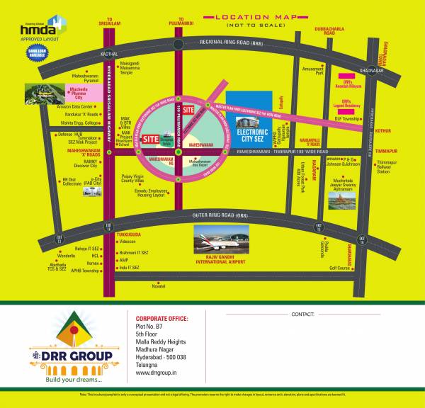  drr-s-happy-residency Location Plan