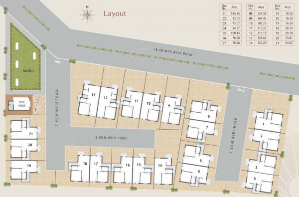 Layout Plan pearl Layout Plan