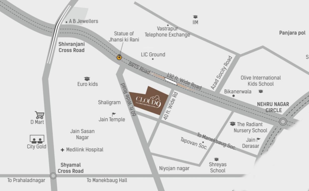  cloud 9 phase 2 Location Plan