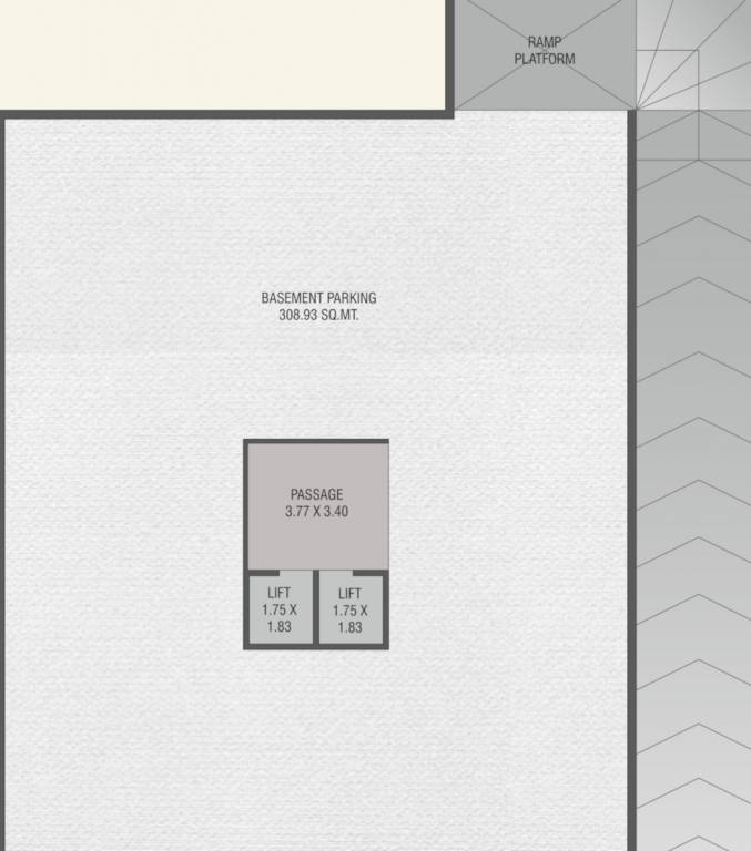  sky avenue Sky Avenue Cluster Plan for Basement Floor