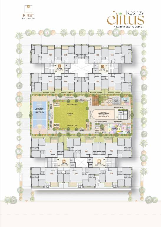  elitus Block D Cluster Plan