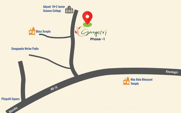 Location Plan gangotri Location Plan