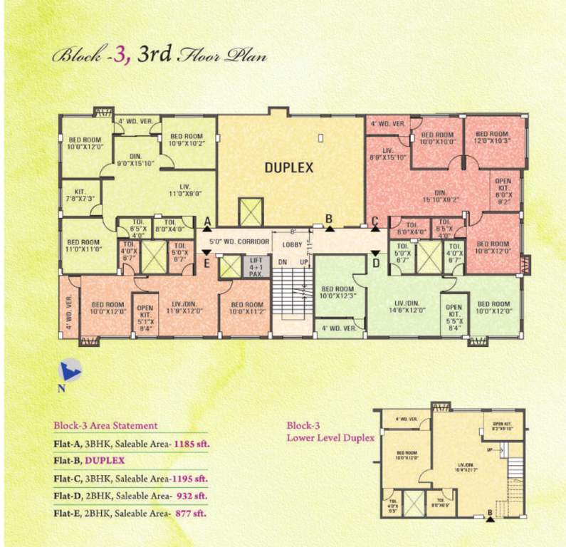  natural city Block B Cluster Plan