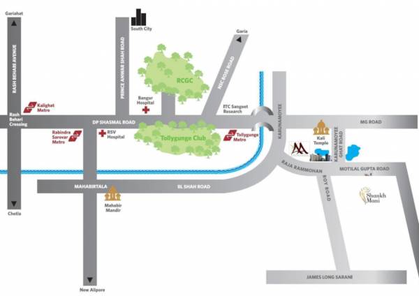  arya-residency Location Plan