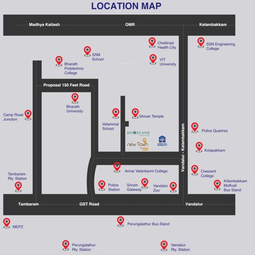  grand-magnum-new-town Location Plan