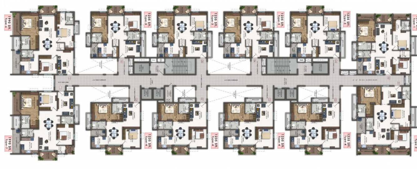  nandanam Block A Cluster Plan