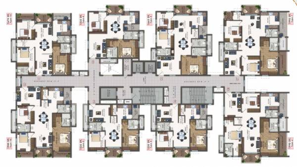  nandanam Block D Cluster Plan