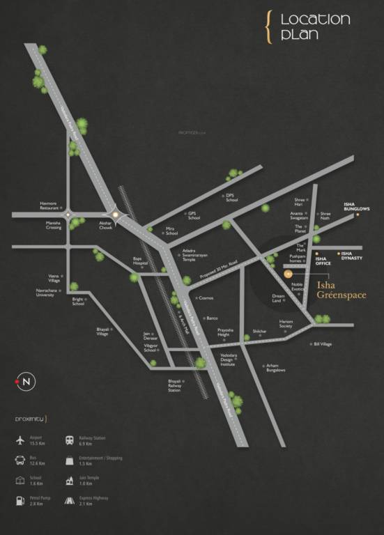 greenspace Location Plan