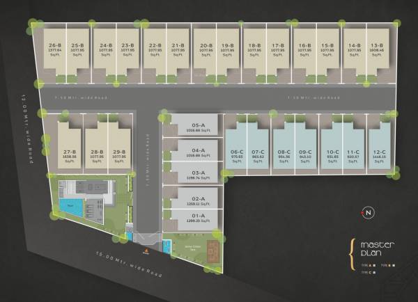 Master Plan greenspace Master Plan