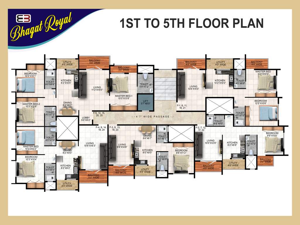  royal Bhagat Royal Cluster Plan