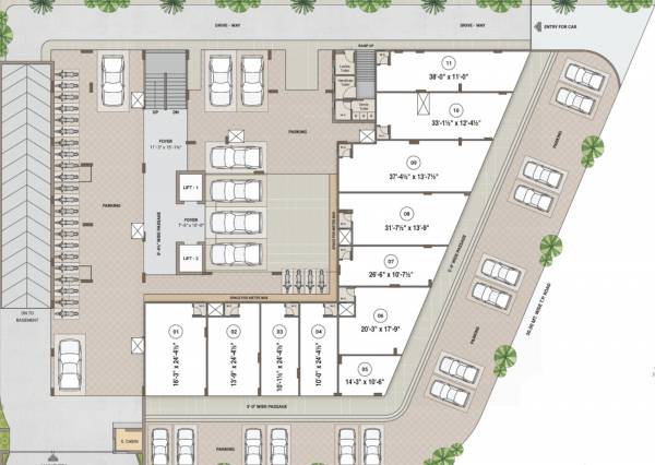  adhyay Adhyay Cluster Plan for ground Floor